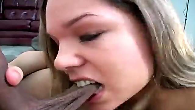 She likes to bite the dick as she sucks it
