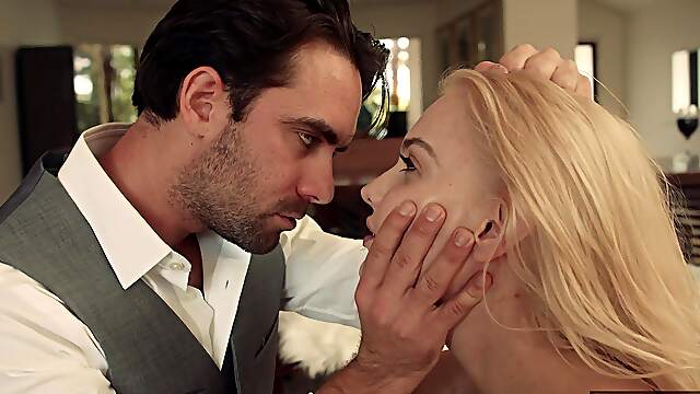 Logan Pierce and Kenna James in sensual action