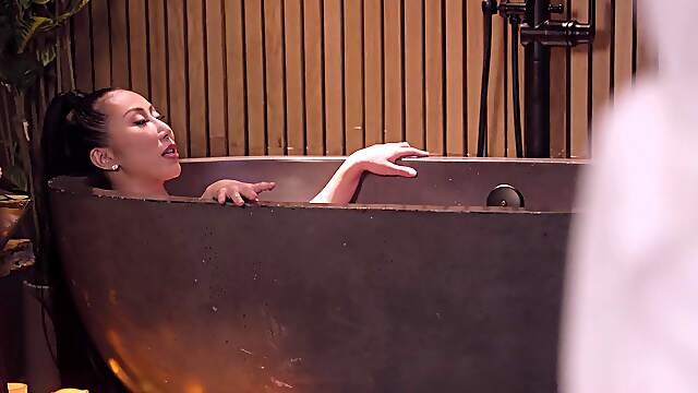 Allie Nicole and Nicole Doshi share a big toy peaches